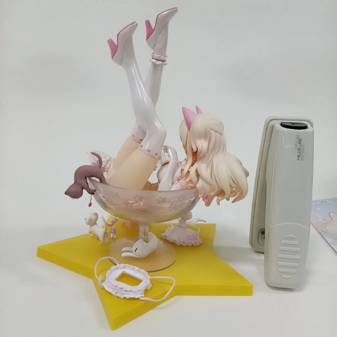 Lingerie Lily Wine Anime Figuur Sexy Kat Meisje Volwassen 1/6 Schaal PVC Actie Speelgoed Japanse Collectible Model Pop