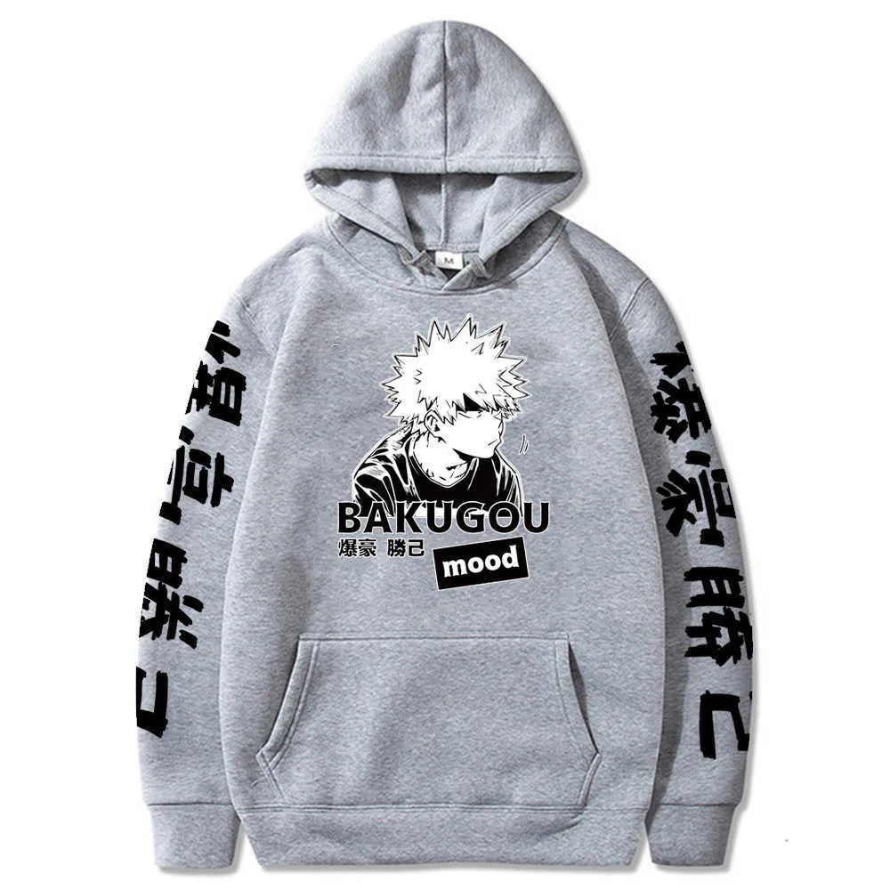 Anime My Hero Academia Boku sudaderas con capucha Moleton Casaul Tops Y0803 Y0804