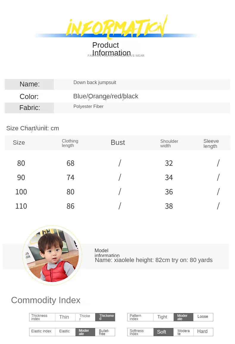 Children's Down suspender trousers for Boys and Girls Thick Jumpsuits for Kids Open Gear Thermal Pants