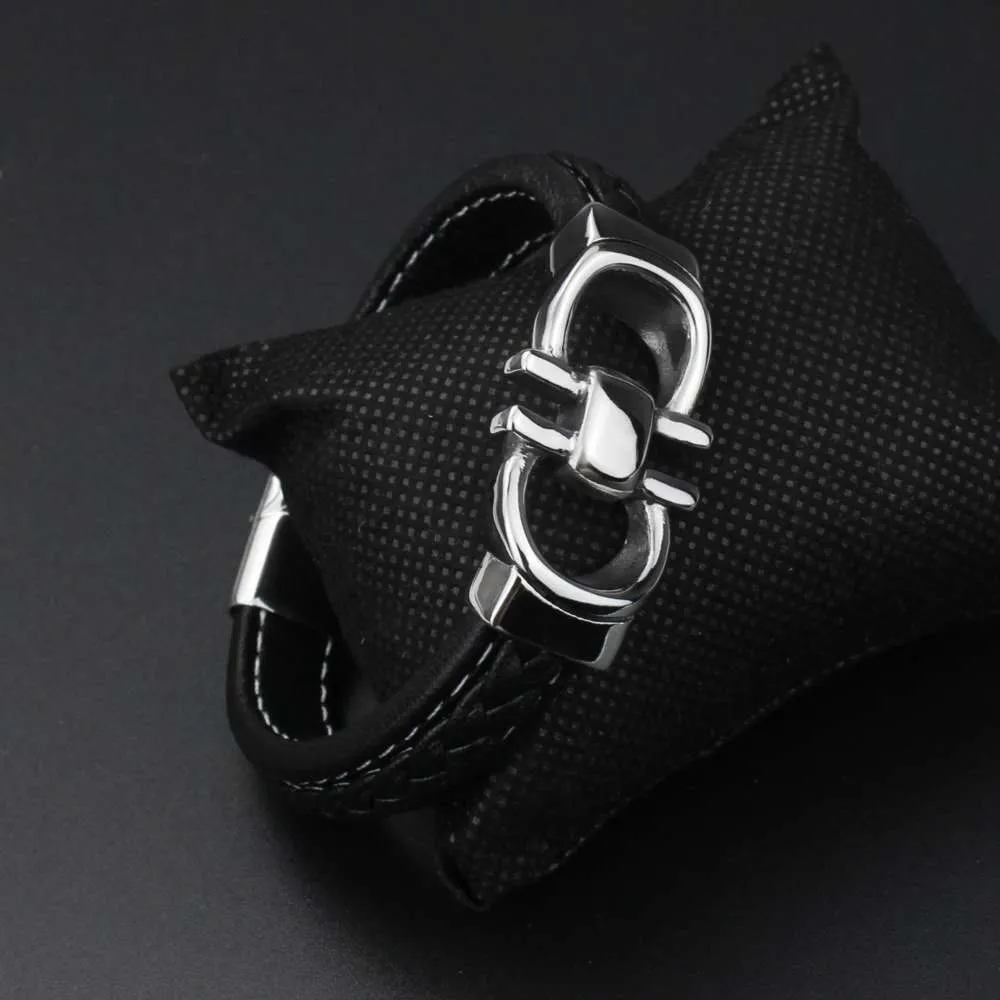 Bangle Leather Bracelet men039s jewelry gift scy115301232574555