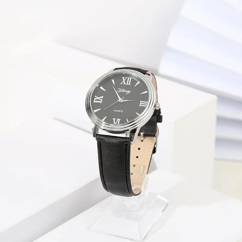 Relojes de pulsera 2021 Relojes para hombres y mujeres Cinturones Llaveros Gemelos Bolígrafos Juego de regalo de negocios de cinco piezas 2878