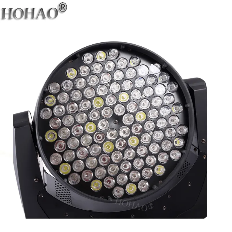 4x Factory Sales 108x3w RGBW LED Wash Moving Head Lights Disco Dj Professional Stages Lighting For Sale 1 Year Warranty