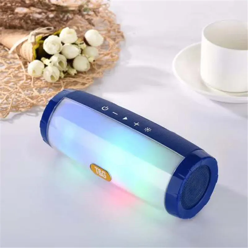 TG165C Music Speaker Center Bluetooth Speakers Powerful HIFI Stereo For Mobile Phone PC Computer with LED Light Home Theater5990467