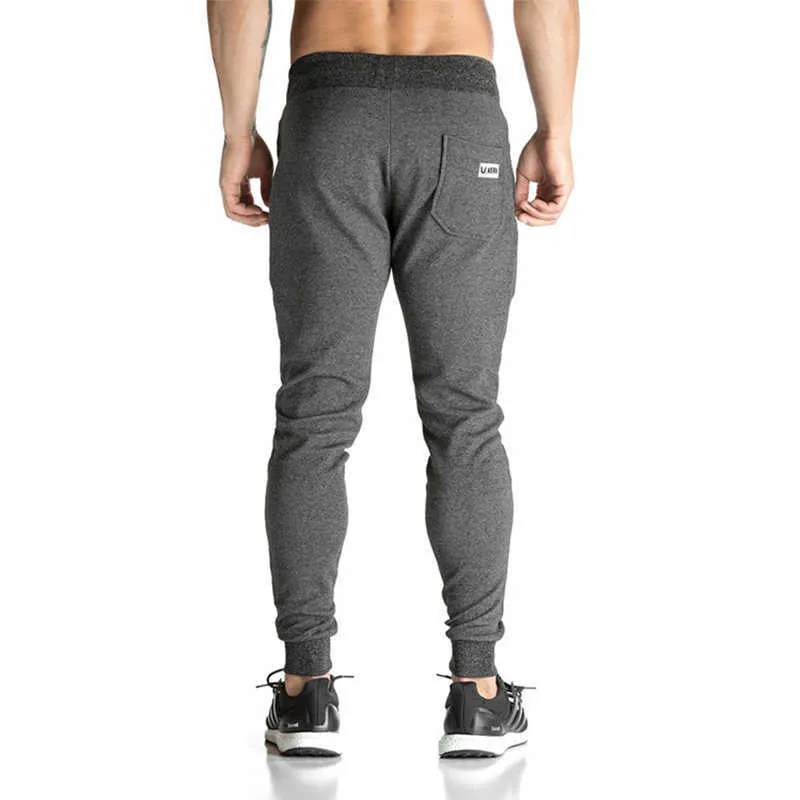 2020 New Running Pants Men Sport Gym Training Jogger Slim Fit Sweatpants Workout Tight Trousers X0615