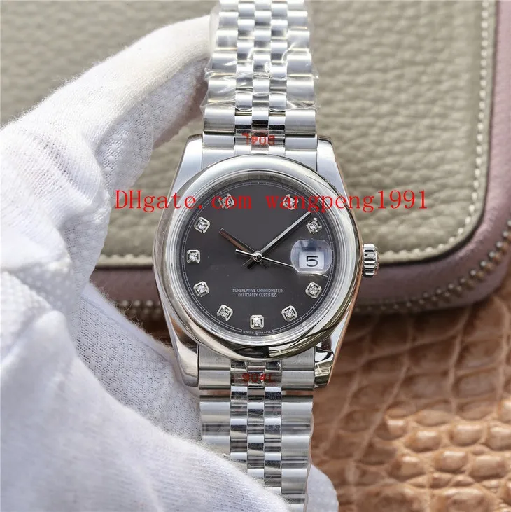 es unisex relojes de alta calidad 36 mm Zafiro Jubileo Pulsera 316L 2813 Movimiento mecánico Relojes automáticos Relojes de pulsera 228z
