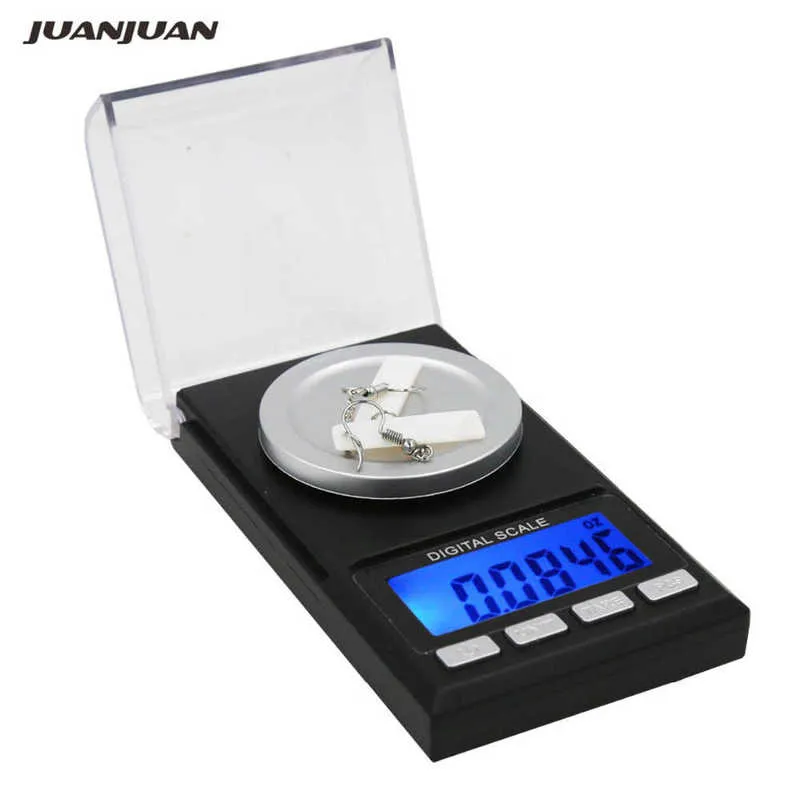 Digital High Precision Jewelry Scale 50g 0.001g LCD Display Electronic Pocket Weight Diomand Balance scales 40% off 210927