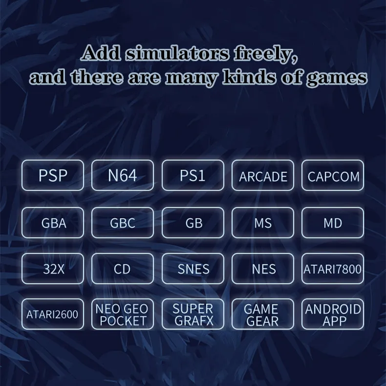 RS3128 Game Console Android ретро игровой консоль портативные портативные игроки для PSP для PS1 4,0 дюйма IPS экран 2500 мАч