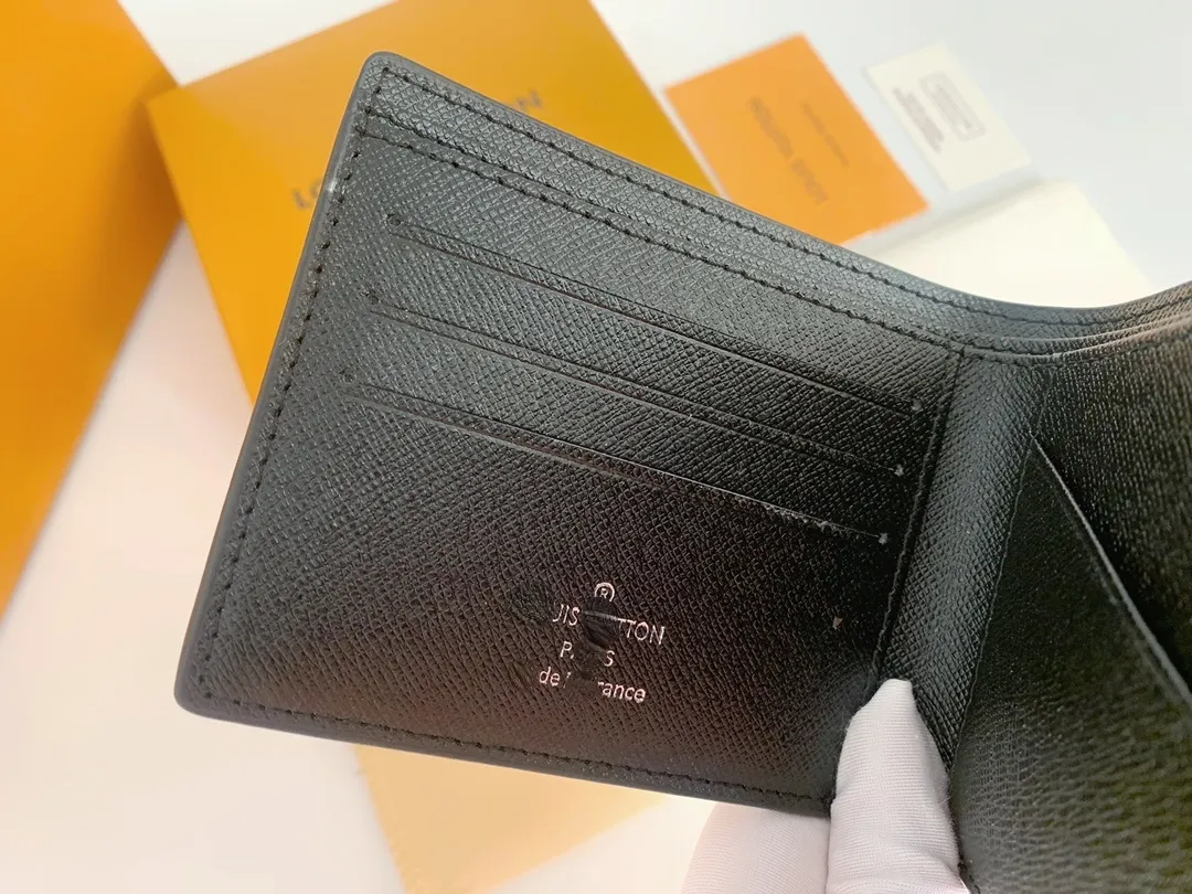 Myntpåse män kvinnor läder mynt handväska nyckel plånbok mini plånbok serienummer box dammväska