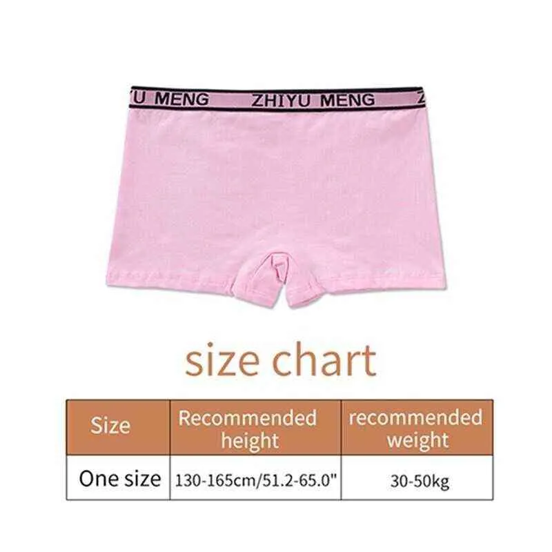 Fille Sous-Vêtements Culotte Doux Enfants Boxer BreathablePanties Adolescent Sport Culotte 8-14 Ans 211122