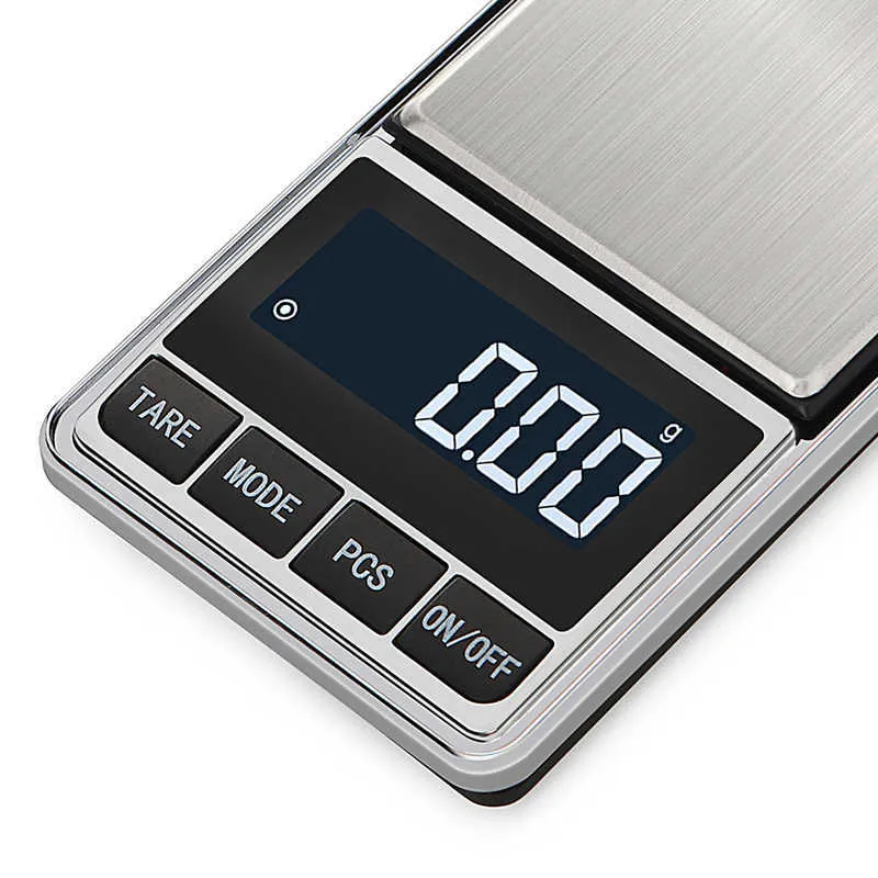 Mini Electronic Scale Digital Pocket Scale 0.01g Precision Smycken Vägning Balans Gram Vikt 210927