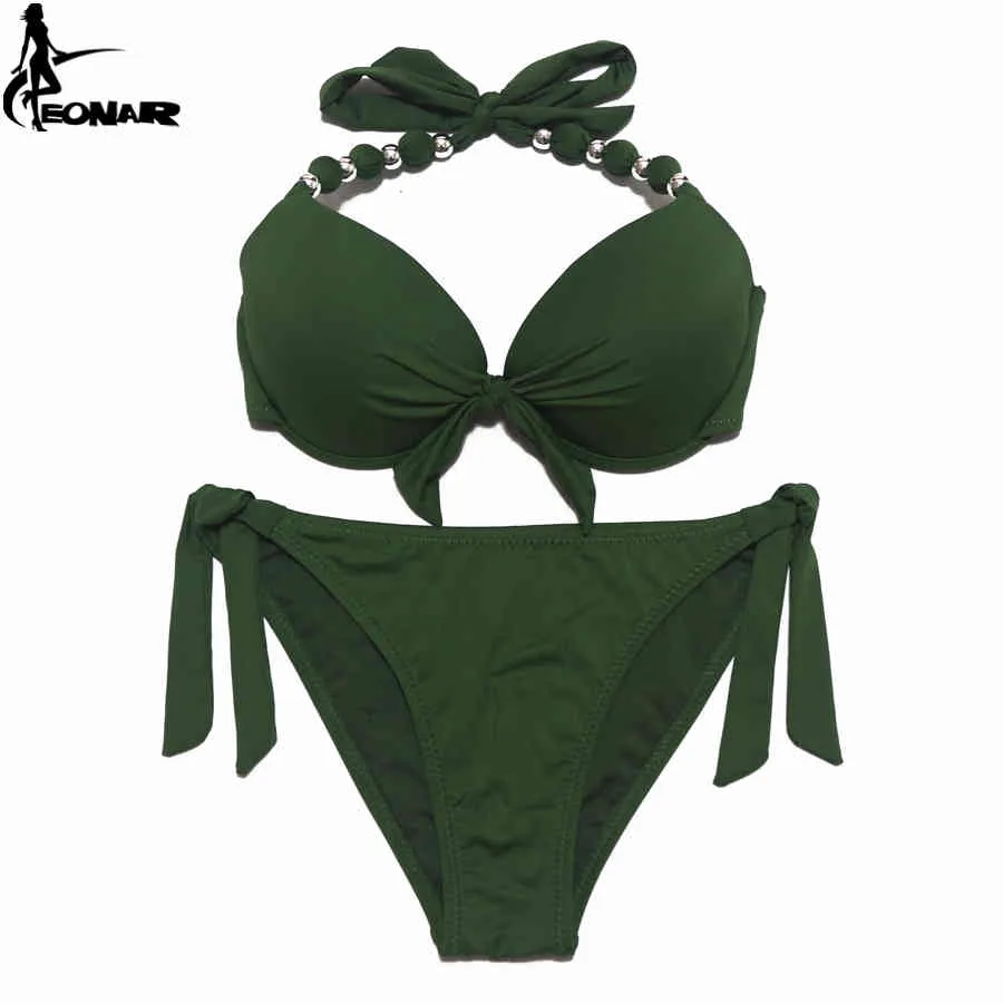 Eonar kvinnor bikini erbjudande kombinerad storlek baddräkt push up bikini set brasilian baddräkter plus storlek badkläder kvinnlig xxl 210407