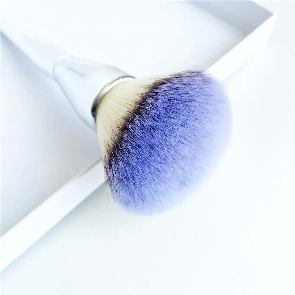 الجمال المباشر بالكامل في جميع أنحاء فرشاة المسحوق #211 - y jumbo -size y barge round powder cosmetics cosmetics bright tools 4355603