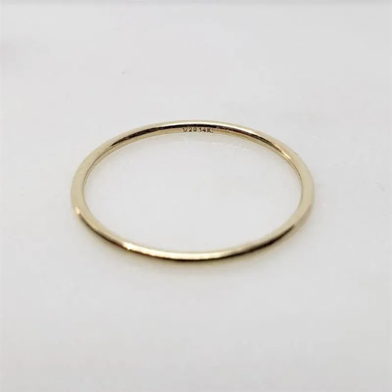 14K or rempli Knuckle Ring Boho Or Bijoux Anillos Mujer Minimaliste Empilage Bohème pour les Femmes Minimaliste 220216