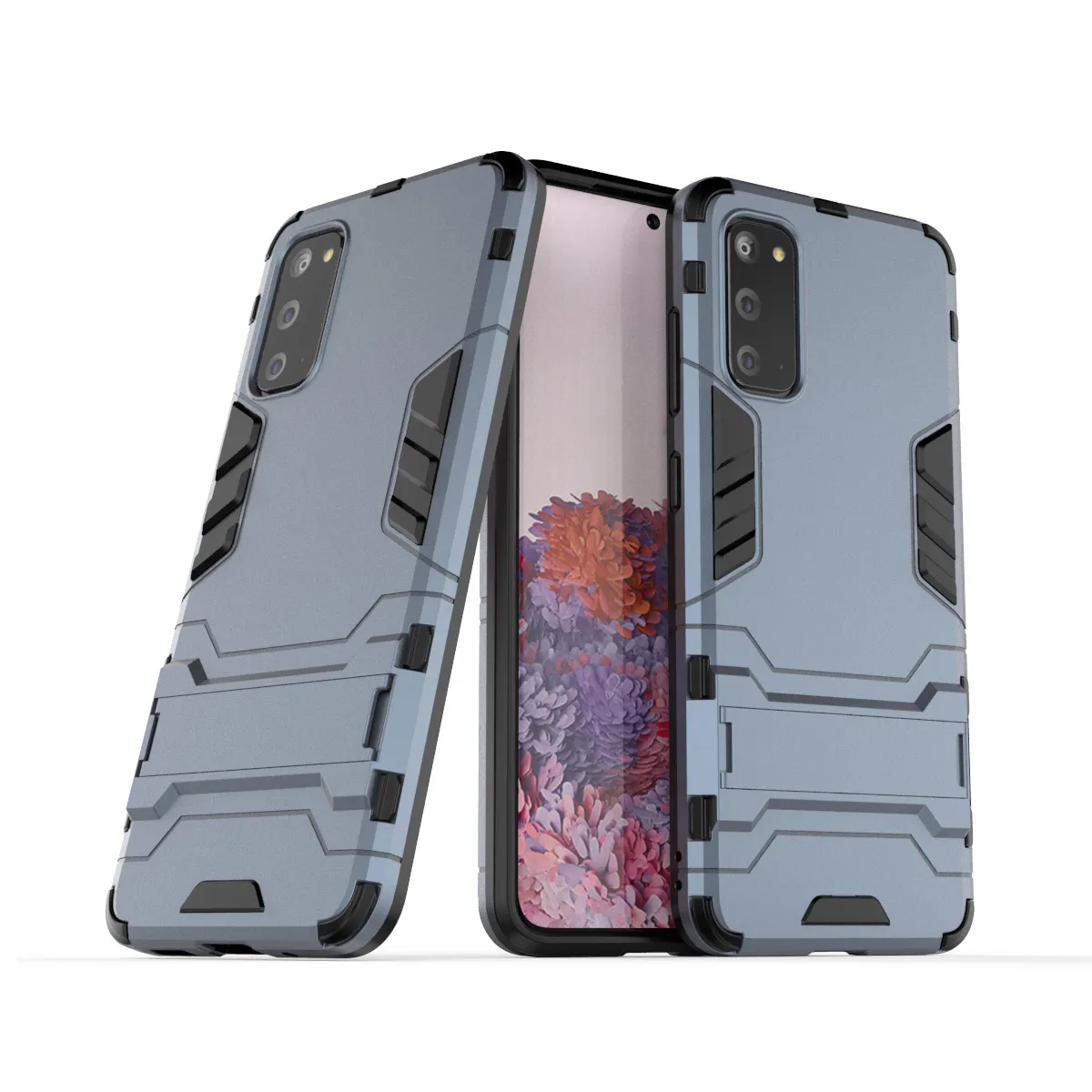 Samsung Galaxy S8 S9 S10 Plus S10E S20 S30 Ultra Note 9 10 Pro TPU + PCバックカバー