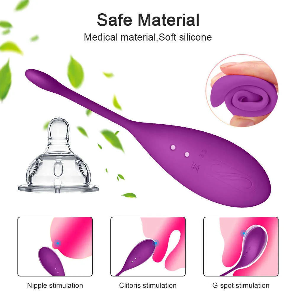 Wireless Remote Love Egg Vibratori le donne Vagina Ball Stimolatore del clitoride Plug anale Potenti giocattoli del sesso adulti Coppie 18 P0818