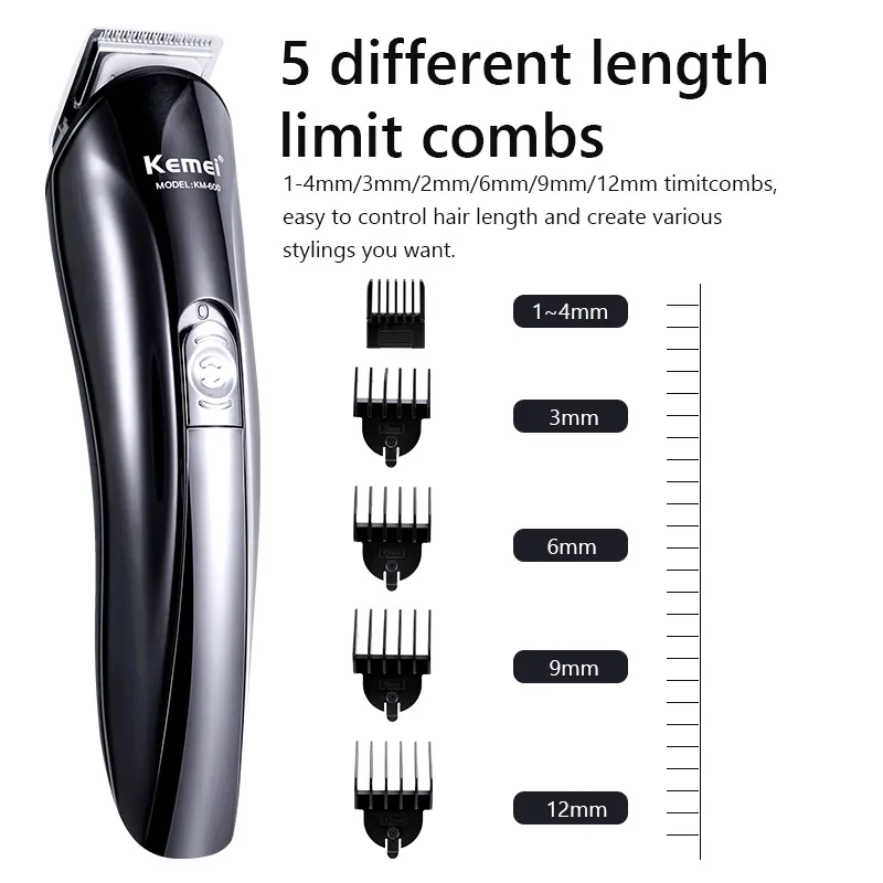 6 I 1 Electric Hair Clipper Shave Razor Machine Beard Trimmer Cutter Ear Nose Trimmer Cleaner Man Barber Tools 220216