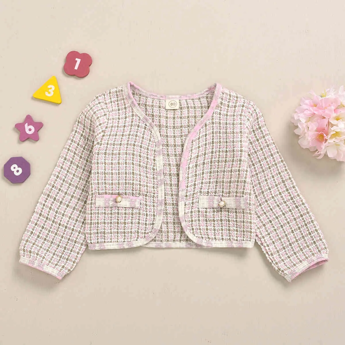 1-6 years old quality material designer two pieces of clothes and coats beatufil fashionable toddler girl suits cute little baby girl clothes