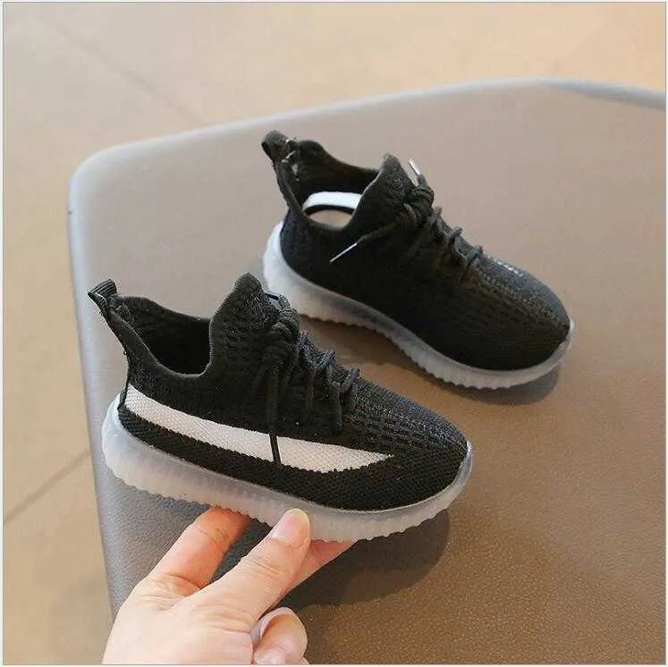 Barn skor Casual Toddler Spädbarn Barn Baby Boys Flickor Andas Sport Running Skor Sneakers Mjuka Barnskor 210922