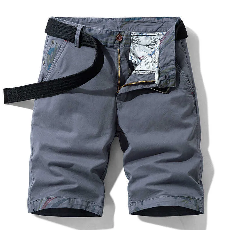 Pantalones cortos casuales de tendencia de verano para hombre, pantalones cortos de trabajo sueltos para hombre, monos militares de talla grande 6XL 210806