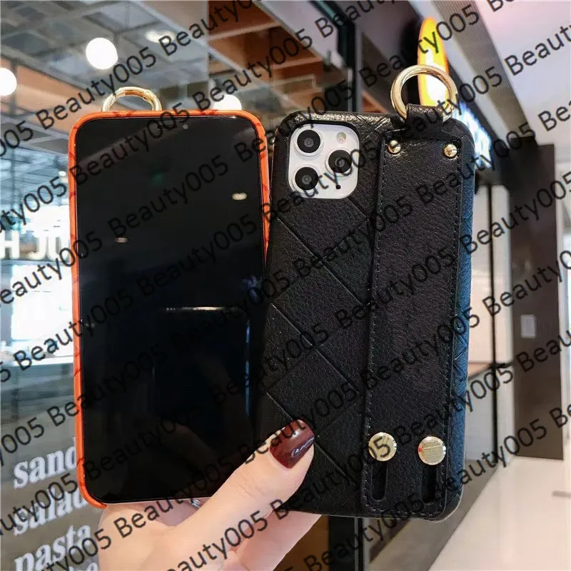 Custodia telefono di progettazione arancione H iPhone 13 Pro Max 12 12Pro 11 11Pro XS MAX XR 8 7 Plus Copertina di api cinghia da band da polso iPhone12 125926090