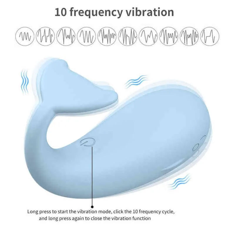 NXY Seks Ürünleri Mini App Uzaktan Kumanda Titreşimli Yumurta 10 Hız Balina Vibratör Kadınlar G Spot Klitoris Stimülatörü Yetişkin Oyuncakları Için Çift0210