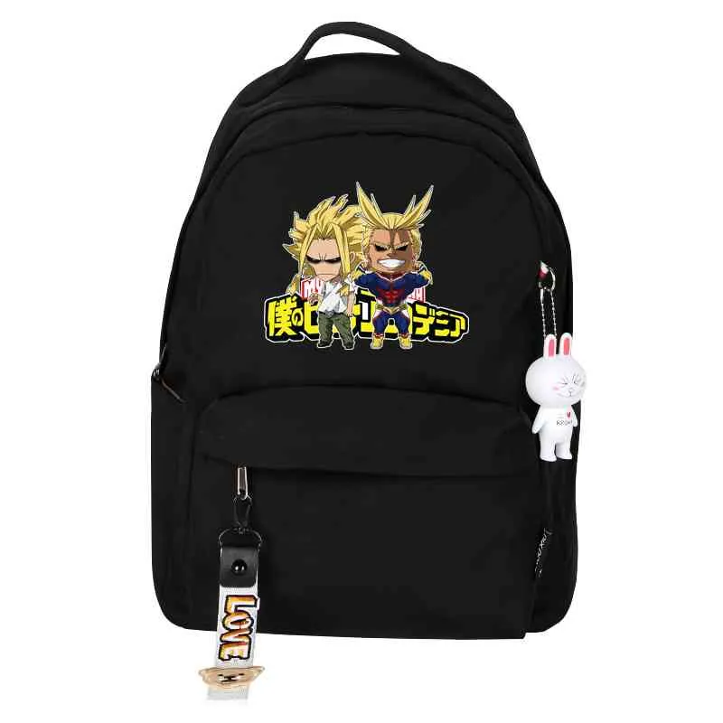 My Hero Academia Backpack Deku Bag Cospy Mha Bookbag voor jongens Girls Cute Daily School Mochi63408376997474