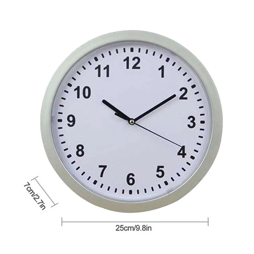 Wall Clock Hidden Safe Clock Safe Secret Safes Hidden Safe Wall Clock For Secret Stash Money Cash Jewelry Clocks Decor 210930