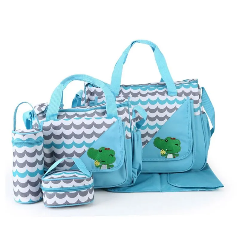 Cartoon Animal Baby Diaper Bag Tote Waterproof Large Capacity Mummy Handbag