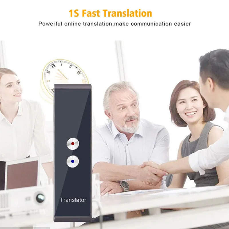 T8 Voice Translator 40 Språk Trådlöst Business Learning Office Samtidigt tolkningstranslatorer1534428