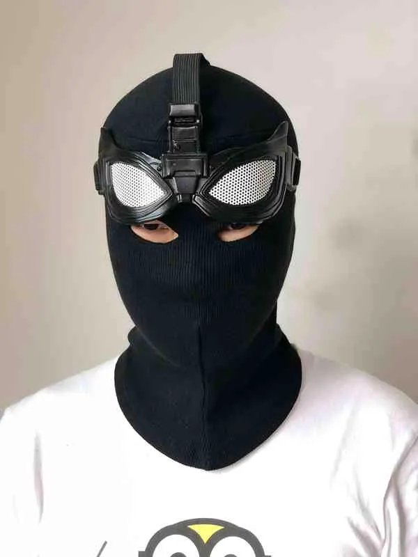 Peter Parker Maske Cosplay Superheld Stealth Anzug Masken Helm Halloween Kostüm Requisiten Neu