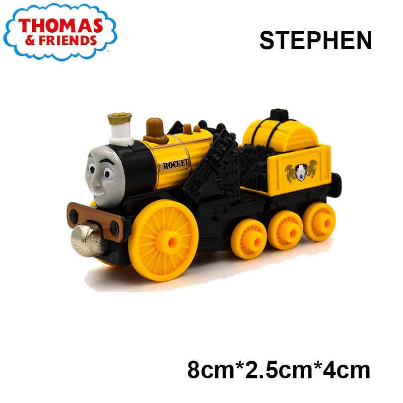 Treno in lega magnetica bambini Thomas e giocattoli originali degli amici Jam Gordon Henry Emily Oliver Birthday Gifts278e