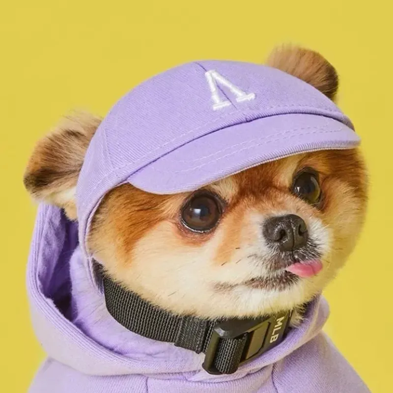 Luxury Dog Hat Baseball Cap Windproof Travel Sports Hat Luxurys Designers Cap Pet Supplies Dog Apparel Breathable Sun Hat For Dogs D2110098Z