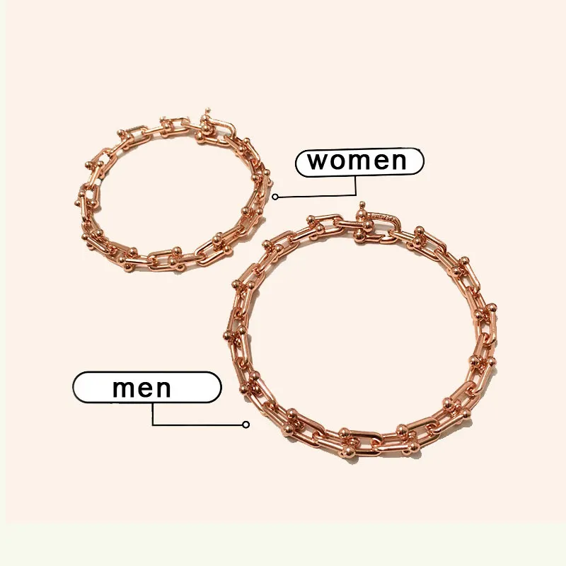 Gros Japon Corée populaire bracelet affaires nouveau bracelet manchette en acier inoxydable couple hommes femmes designer de luxe 210330