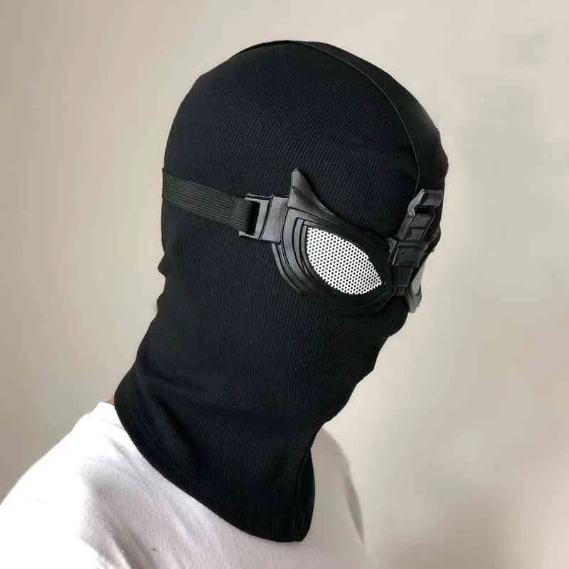 Peter Parker Maske Cosplay Superheld Stealth Anzug Masken Helm Halloween Kostüm Requisiten Neu