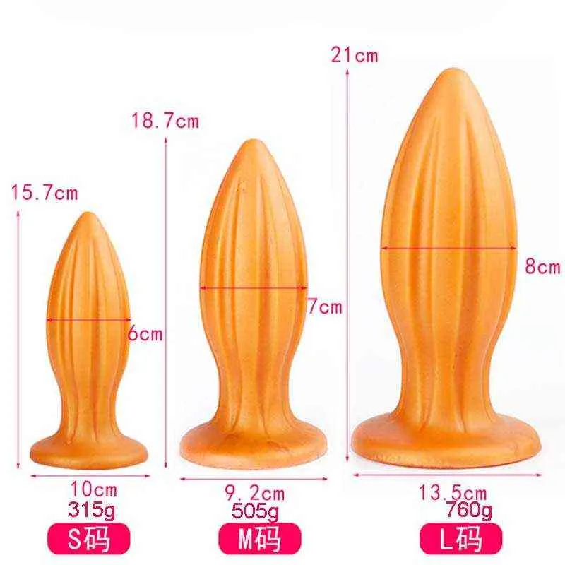 NXY Dildo Enorme Coda Anale Butt Plug Strapon Giocattoli Adulti Del Sesso Le Donne Uomini Masturbatore Lungo/Grande Massaggiatore Della Prostata Ventosa 1120