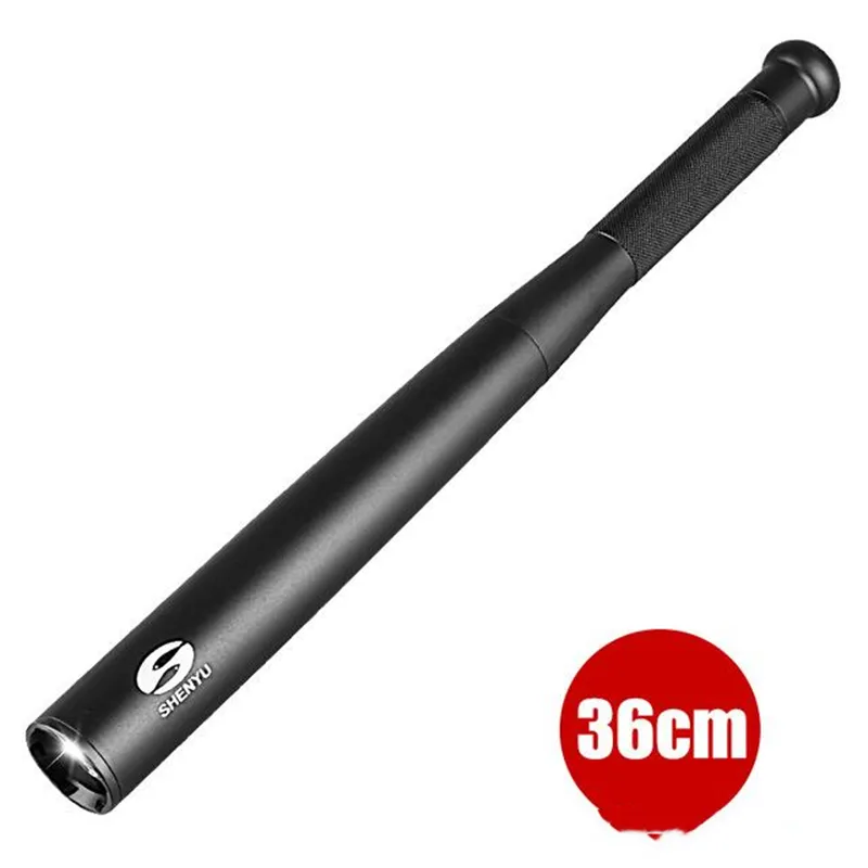 LED Baseball BAT مصباح يدوي 450 Lumens Super Bright Torch لحالات الطوارئ والدفاع عن النفس 2021185V257Y