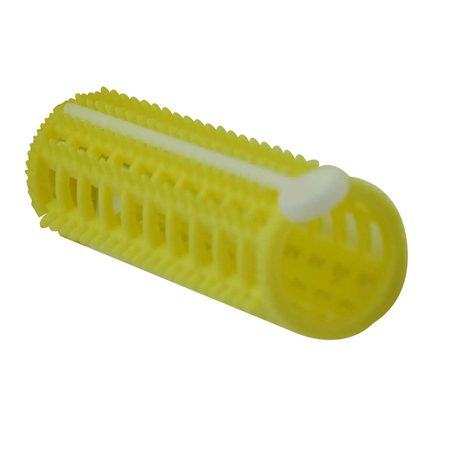 Set 15mm Plastic Tooth Hair Roller med fasta stift tänder för Air Bang Curling Rods Curlers Frisör Styling U119588444065215