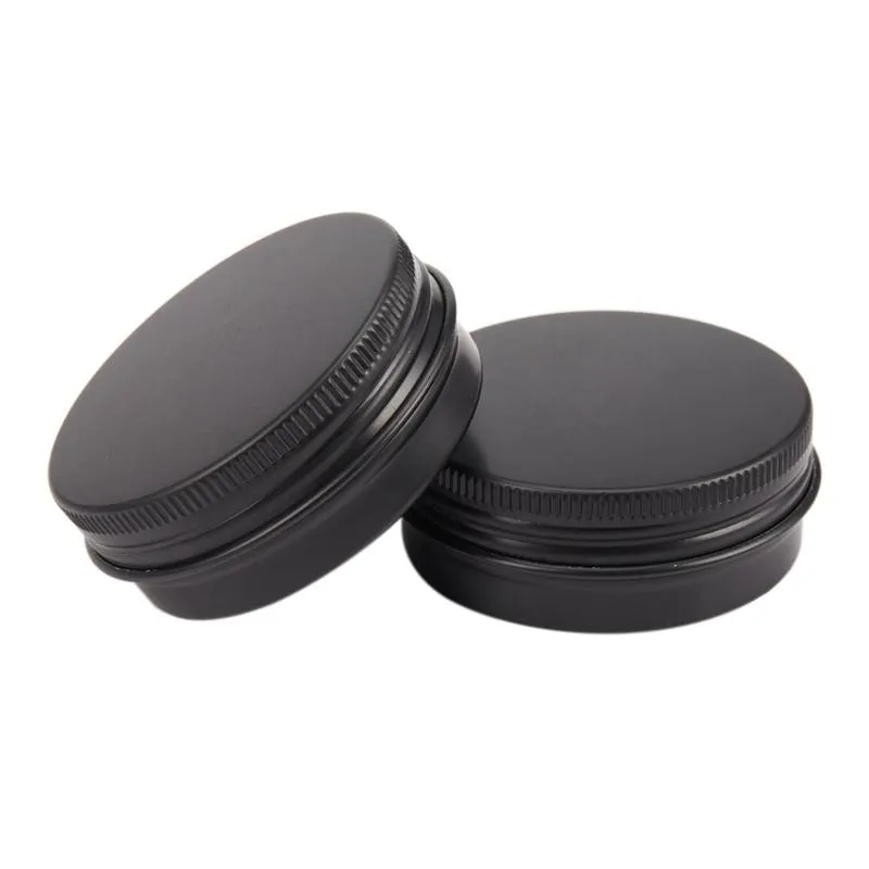 Storage Boxes & Bins Aluminum Tin - 80 Pack 1Oz 30G Round Metal Container Screw Top Cosmetic Sample Containers Candle Tins2429