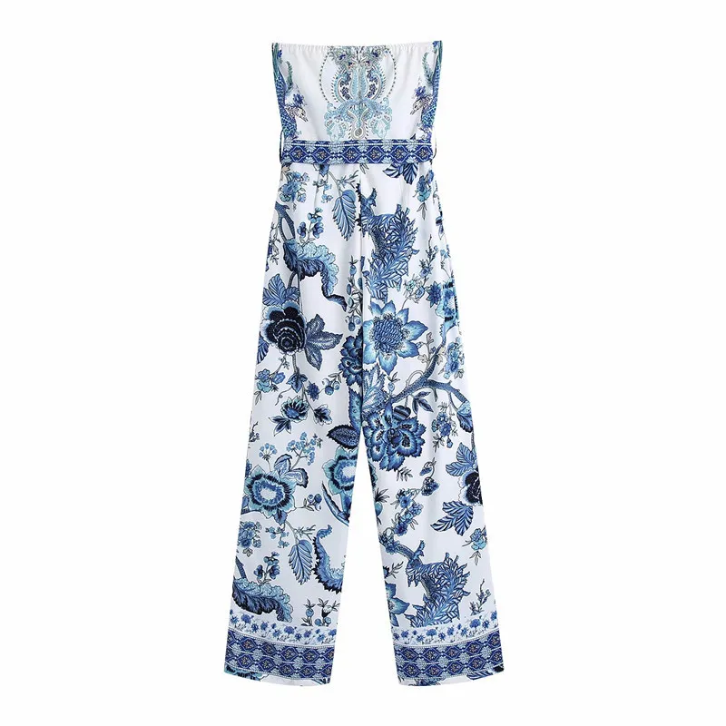 Casual Women Square Kołnierz Bow Koronki Rompers Summer Fashion Dams Chinese Style Femaled 210515