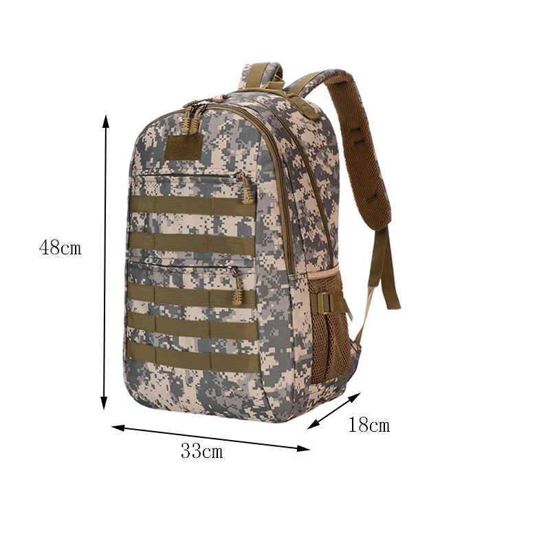 2019 35L Sport Bags 600D Military Tactical Backpack Camping Hiking Camouflage Bag Hunting Backpack Travel Outdoor Camo Backpack Q0721