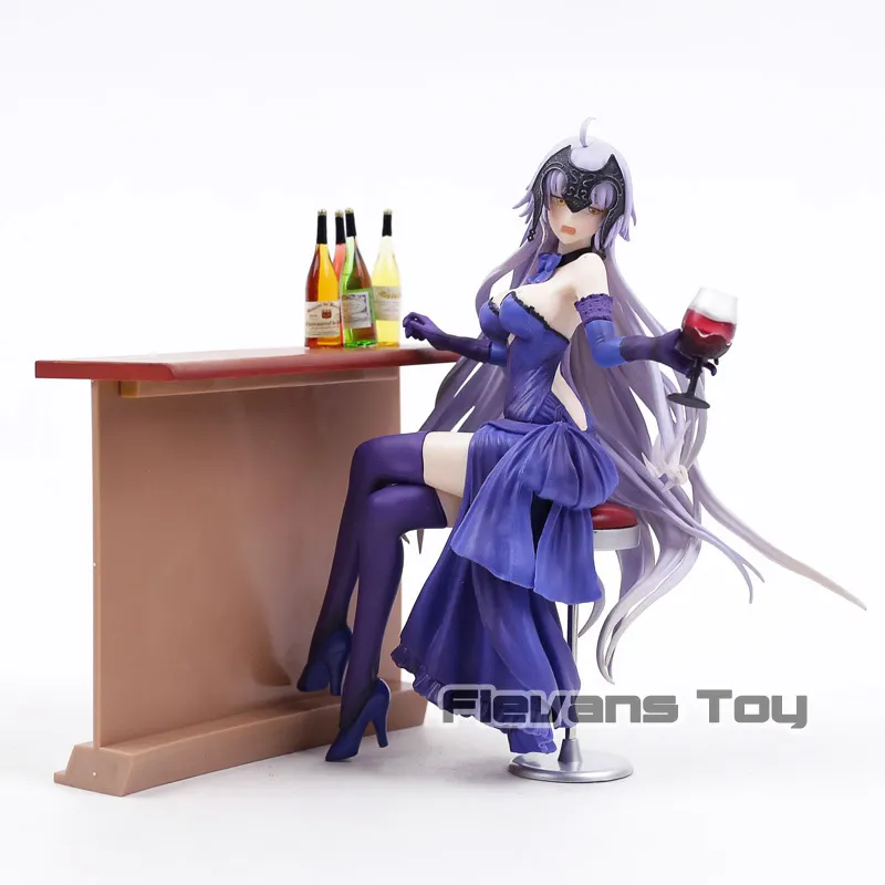 FGO Fate/Grand Order Jeanne d'Arc Alter Holy Night Dinner Ver. PVC-Figur zum Sammeln im Maßstab 1:8, Modellspielzeug X0503