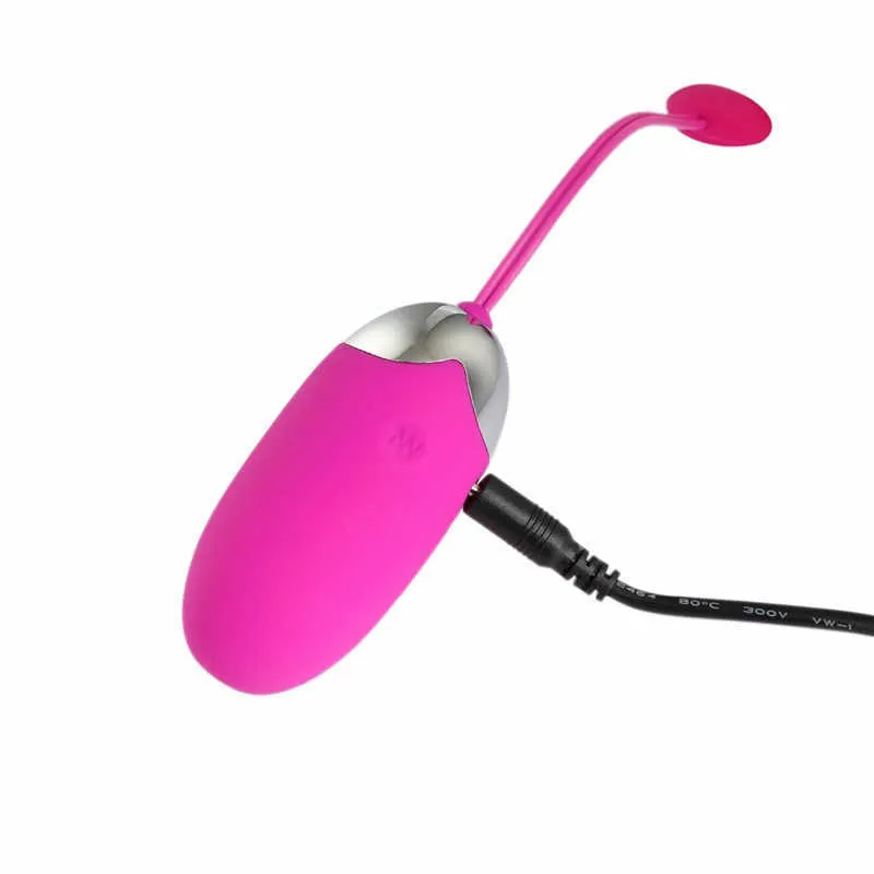 Smartphone app trådlös fjärrkontroll sexägg USB Recharge Bluetooth vibrator för kvinnor vibrerande sexleksaker hoppa ägg 14362hp p0818