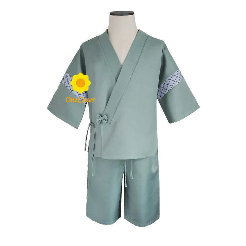 Tokyo Revengers Manjiro Sano Anime Cosplay Costume Japonais Kimono Mikey Pyjamas D'été Top + Shorts Party Wear Hommes Femmes Y0903