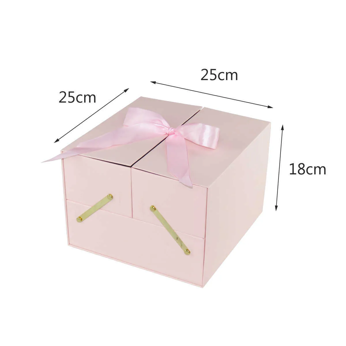 Bruiloft cadeau papier Valentine039S Day Flower Packing I Love You Rose Box Y07121414696