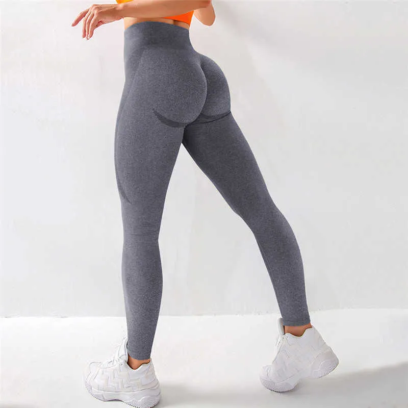 Seamless Yoga Set for women Female Blue workout gym Bra booty legging high waist fitness Wear Active outfits sports Legging Sets 210802