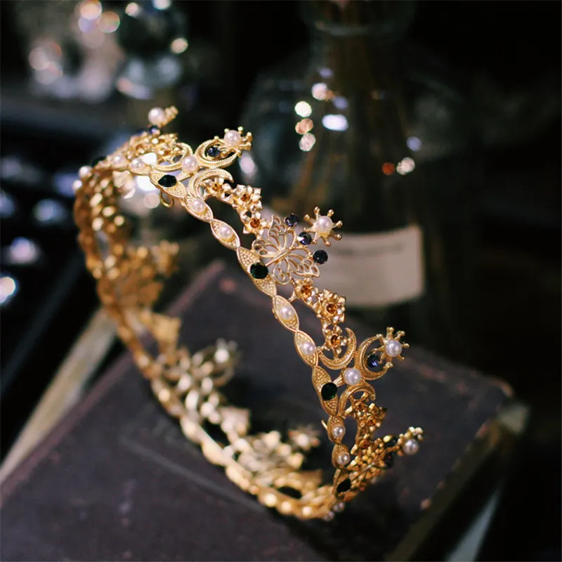 CC Tiaras and Crowns Hairbands Headband Baroque Style Wedding Hair Accessories for Women Bridal Hairwear Party Jewelry HG436