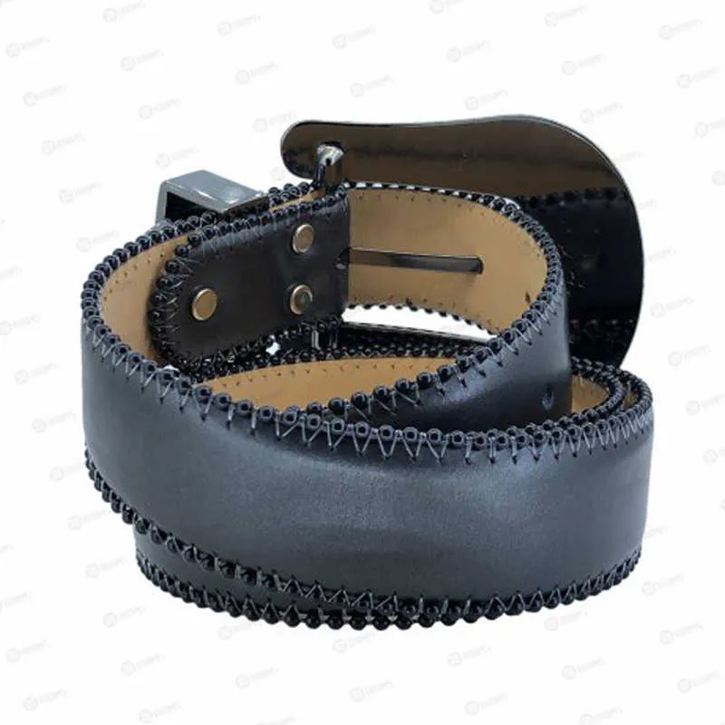 2021 Ceinture de créateur Bb Simon Ceintures pour hommes Femmes Ceinture de diamant brillant black266y