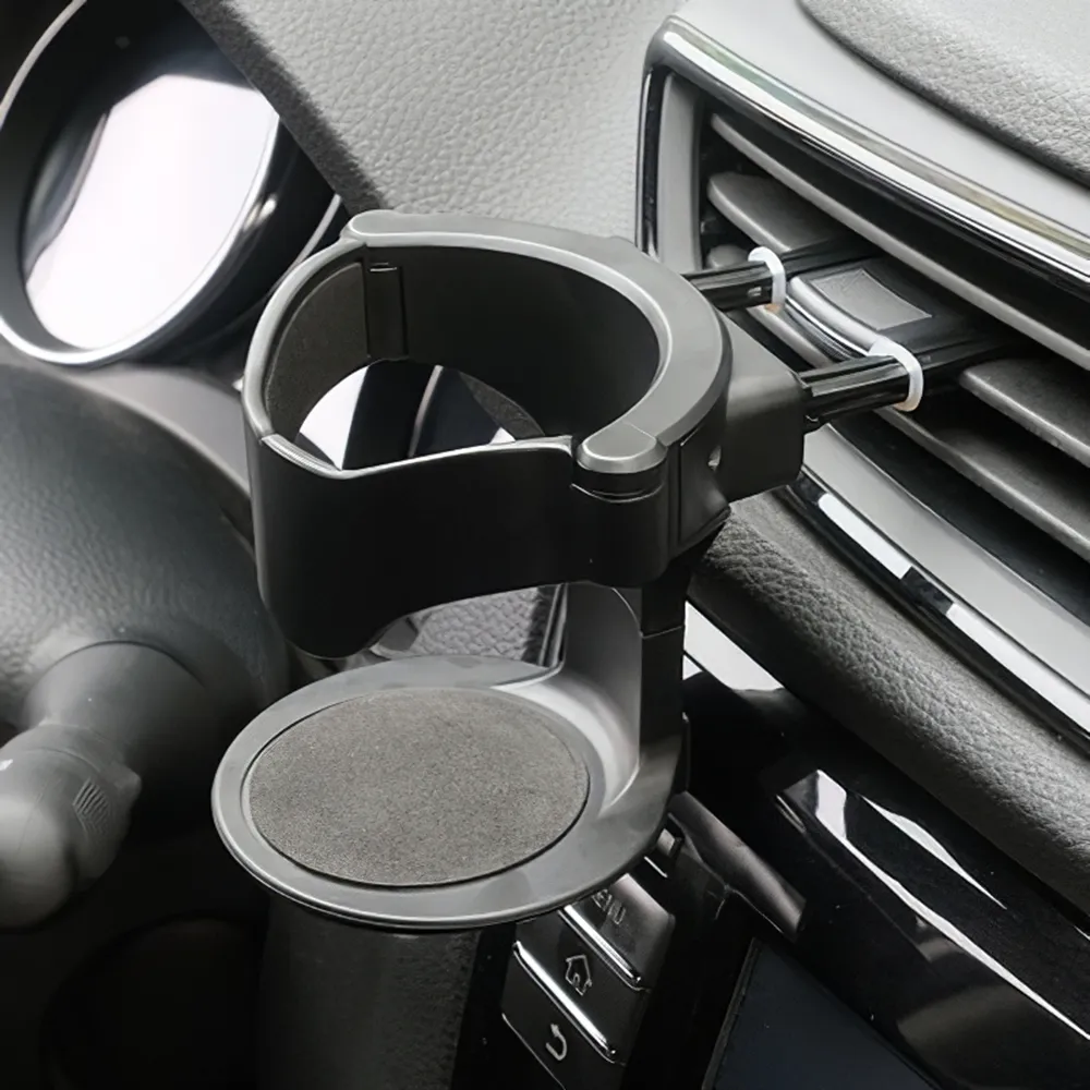 Nouveau porte-bouteille universel de tasse de boisson d'évent de voiture porte-bouteille d'eau de camion automatique supports de tasse de voiture pour cendrier de bouteille d'eau de voiture