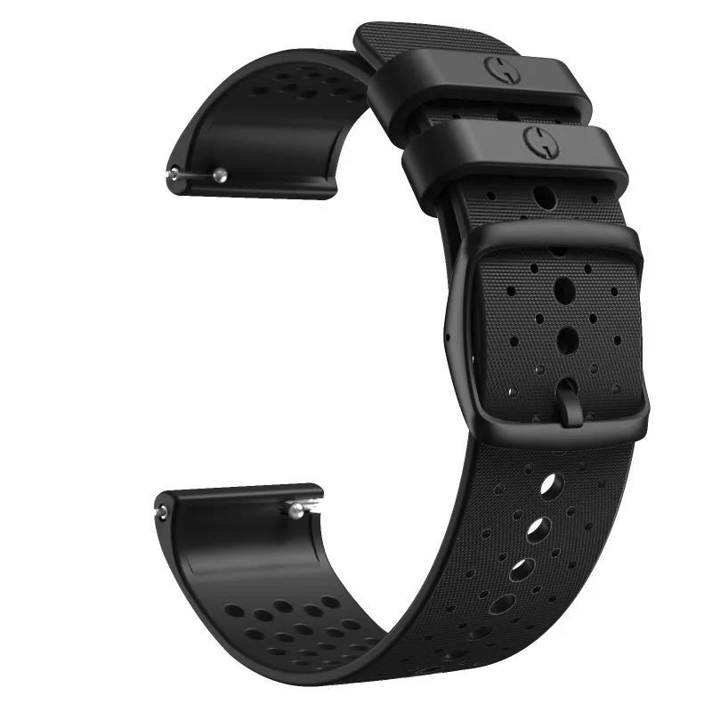 Titta på Bands Wrist Strap Sport Band för Polar Vantage M Soft Silicone Armband Replacement snabbt installera296D