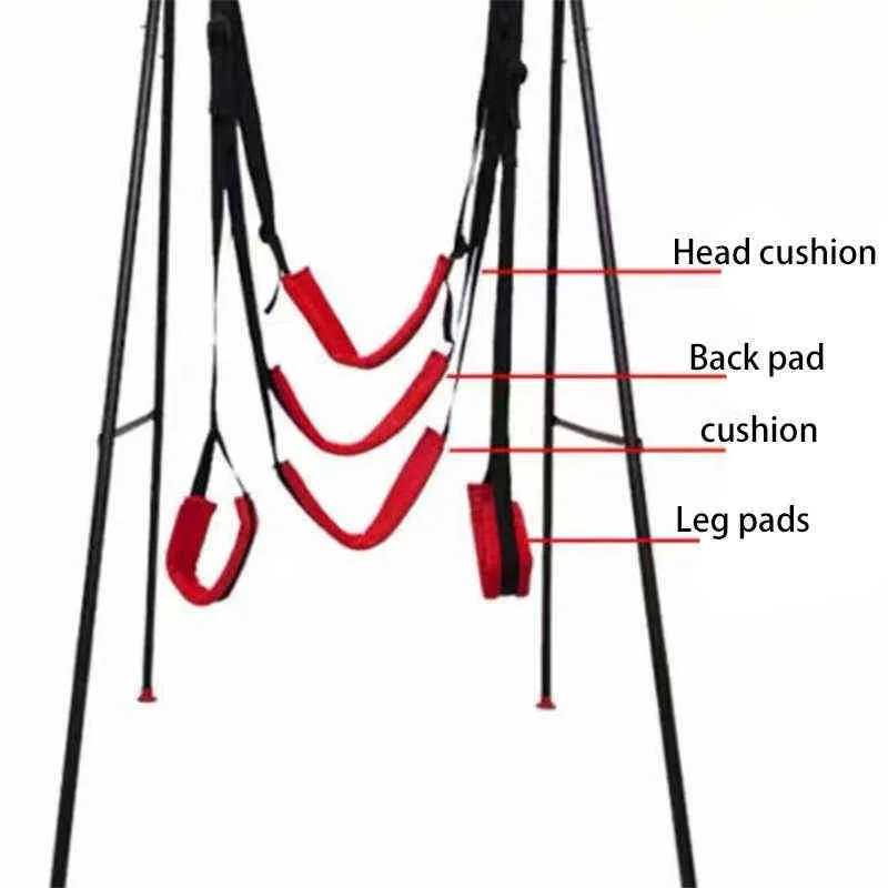 Bondages améliorés, meubles de balançoire doux, fétiche, Bandage, amour, jeu pour adultes, chaises Bdsm, porte suspendue, jouets érotiques pour Couples, 1122
